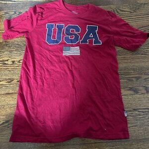 Vintage Red USA Graphic Tee